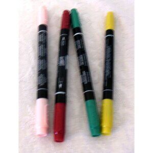 Stampin up Stampin write markers LOT OF 4--BLUSH,BURGUNDY,GREEN,STARFRUIT